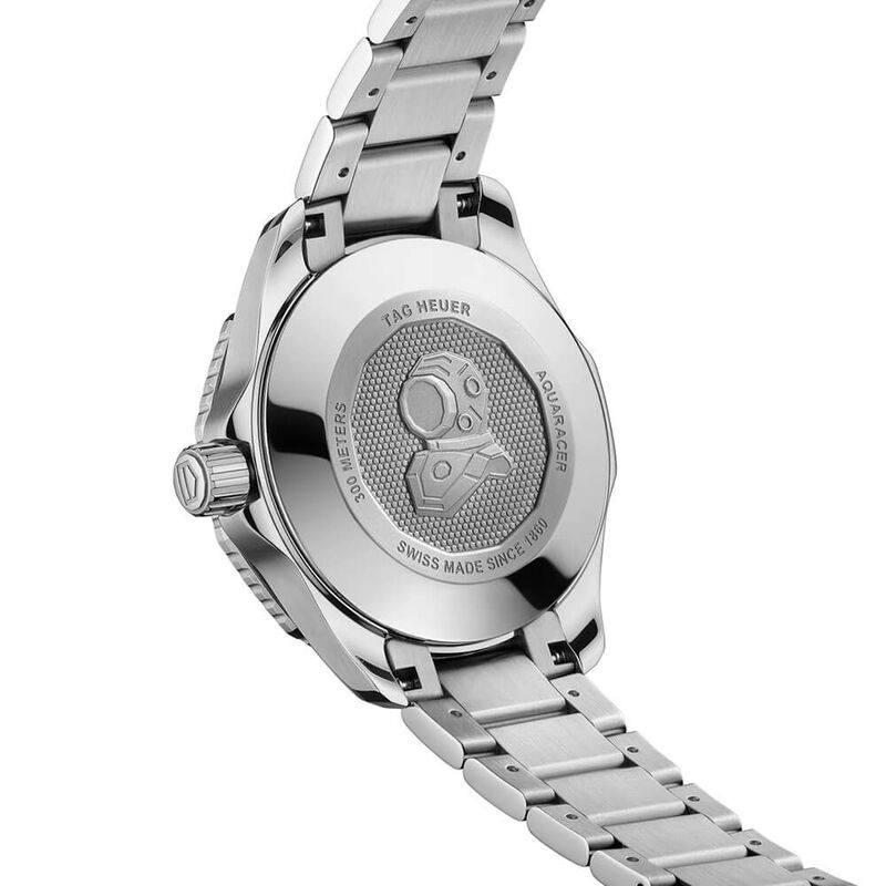 TAG Heuer Aquaracer Professional 300 Black Steel Watch, 36mm image number 3