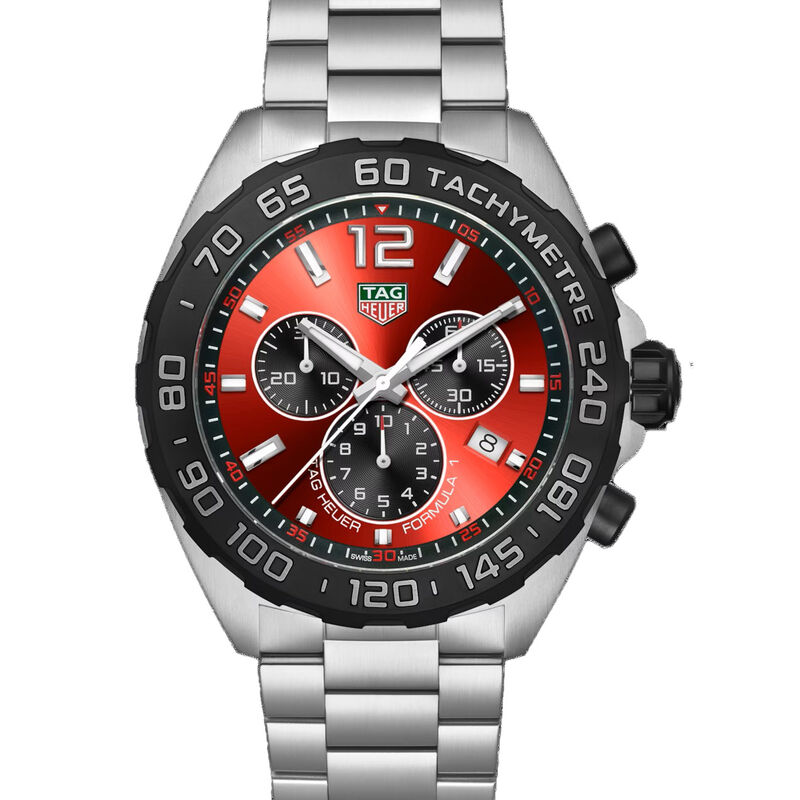 TAG Heuer Formula 1 Chronograph Red Dial, 43mm image number 0