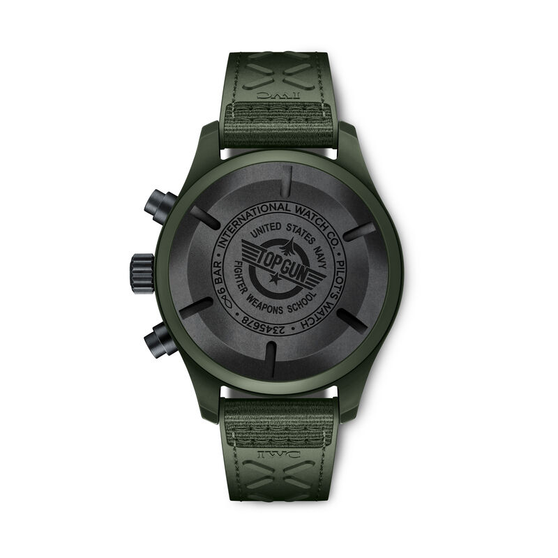 IWC Pilot&rsquo;s Watch Chronograph TOP GUN Edition &ldquo;Woodland&rdquo; Green Dial Watch, 44.5mm image number 2