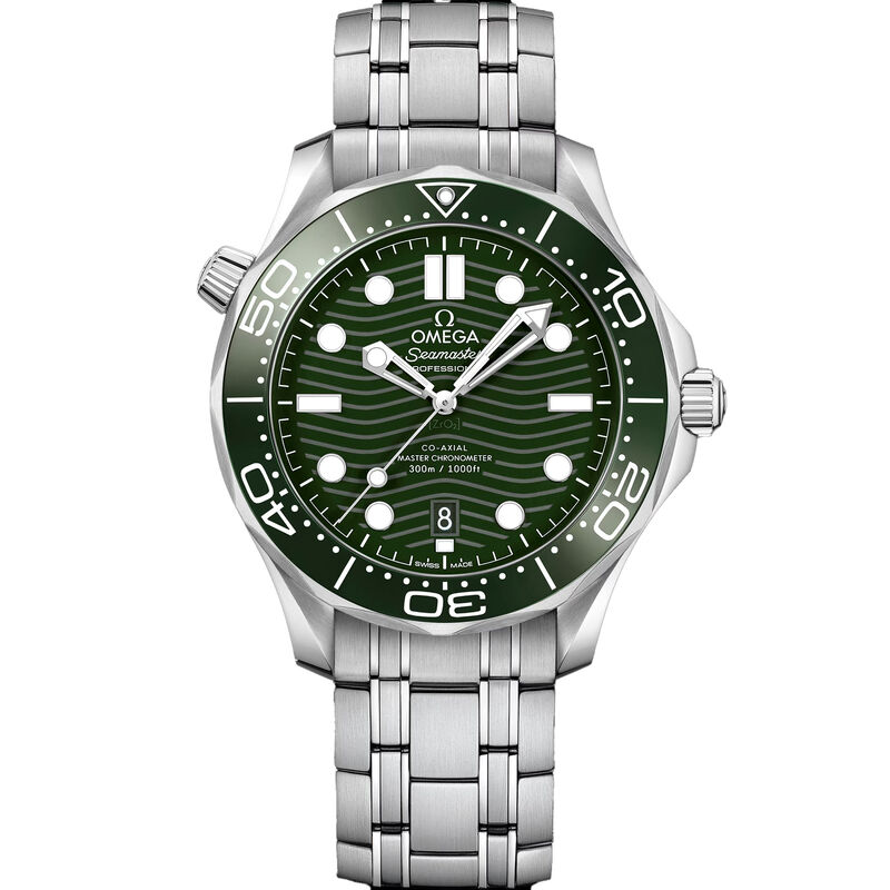 OMEGA Seamaster Diver 300M Green Dial Watch, 42mm image number 0