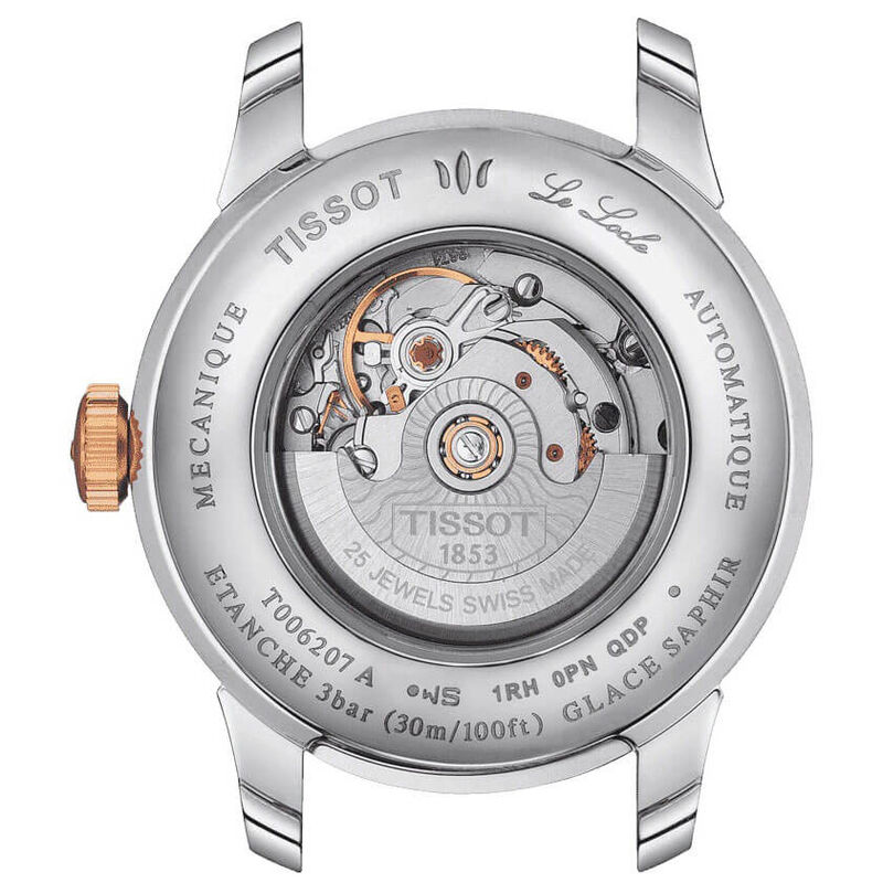 Tissot Le Locle Automatic Rose PVD Diamond Watch, 29mm image number 2