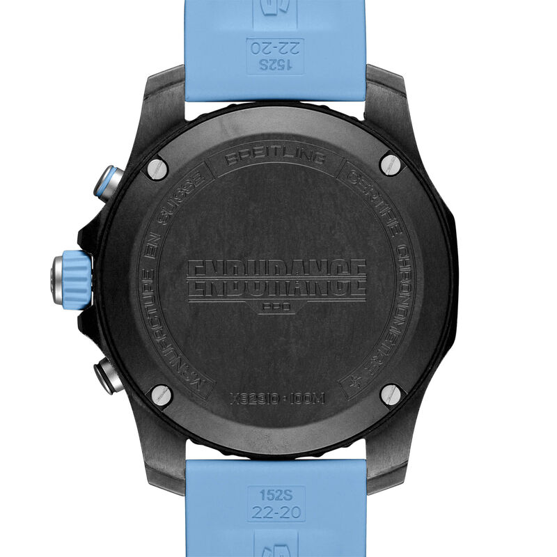 Breitling Endurance Pro Breitlight Light Blue Rubber Watch, 44mm image number 2