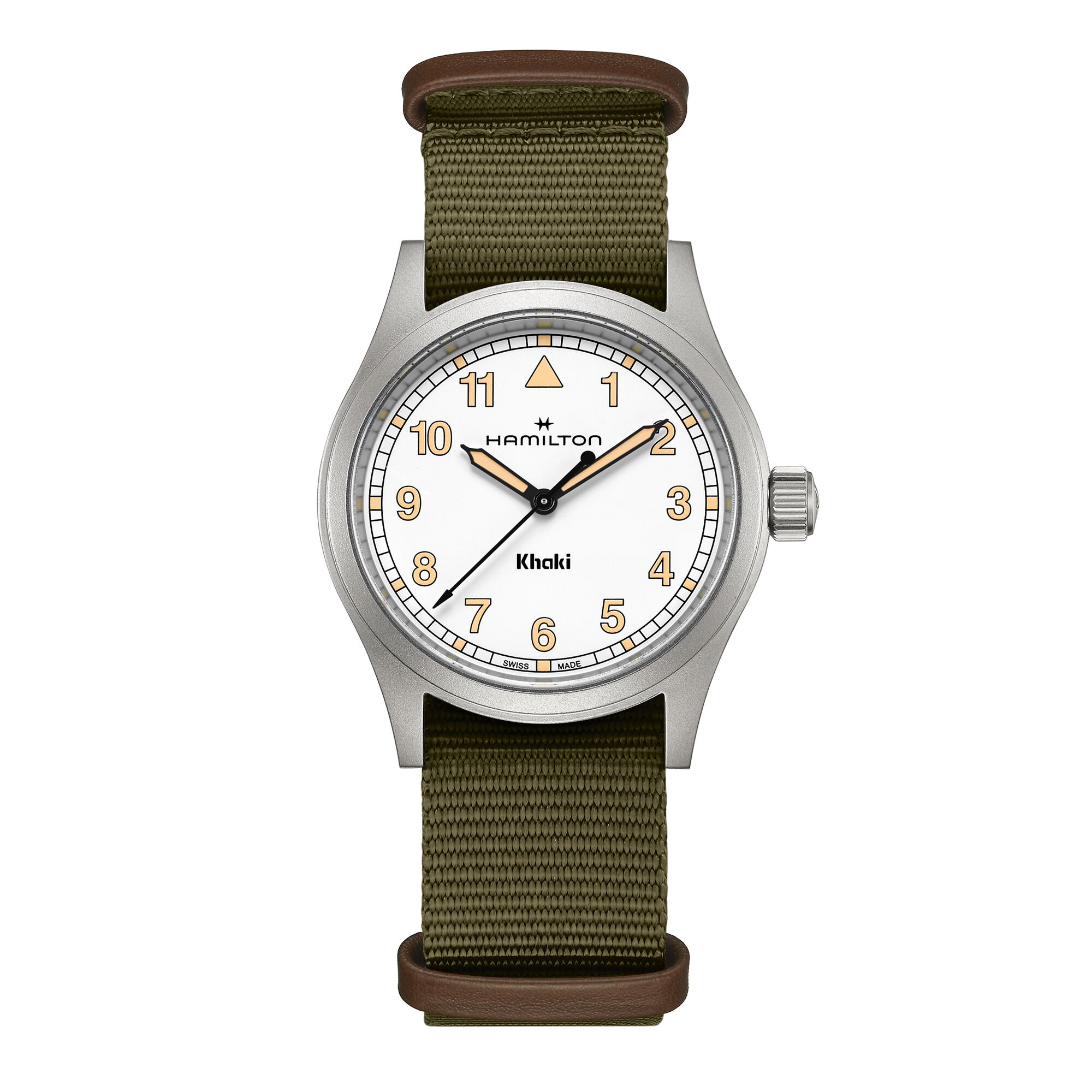 HAMILTON Khaki Field 腕時計 Hamilton Khaki Field Quartz Watch White Dial, 38mm