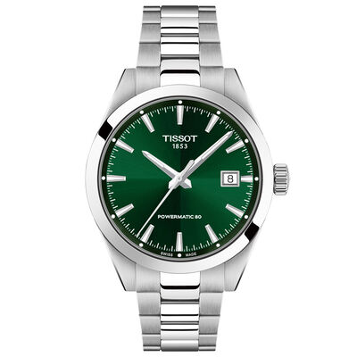 TISSOT Gentleman Green Dial Watch, 38mm