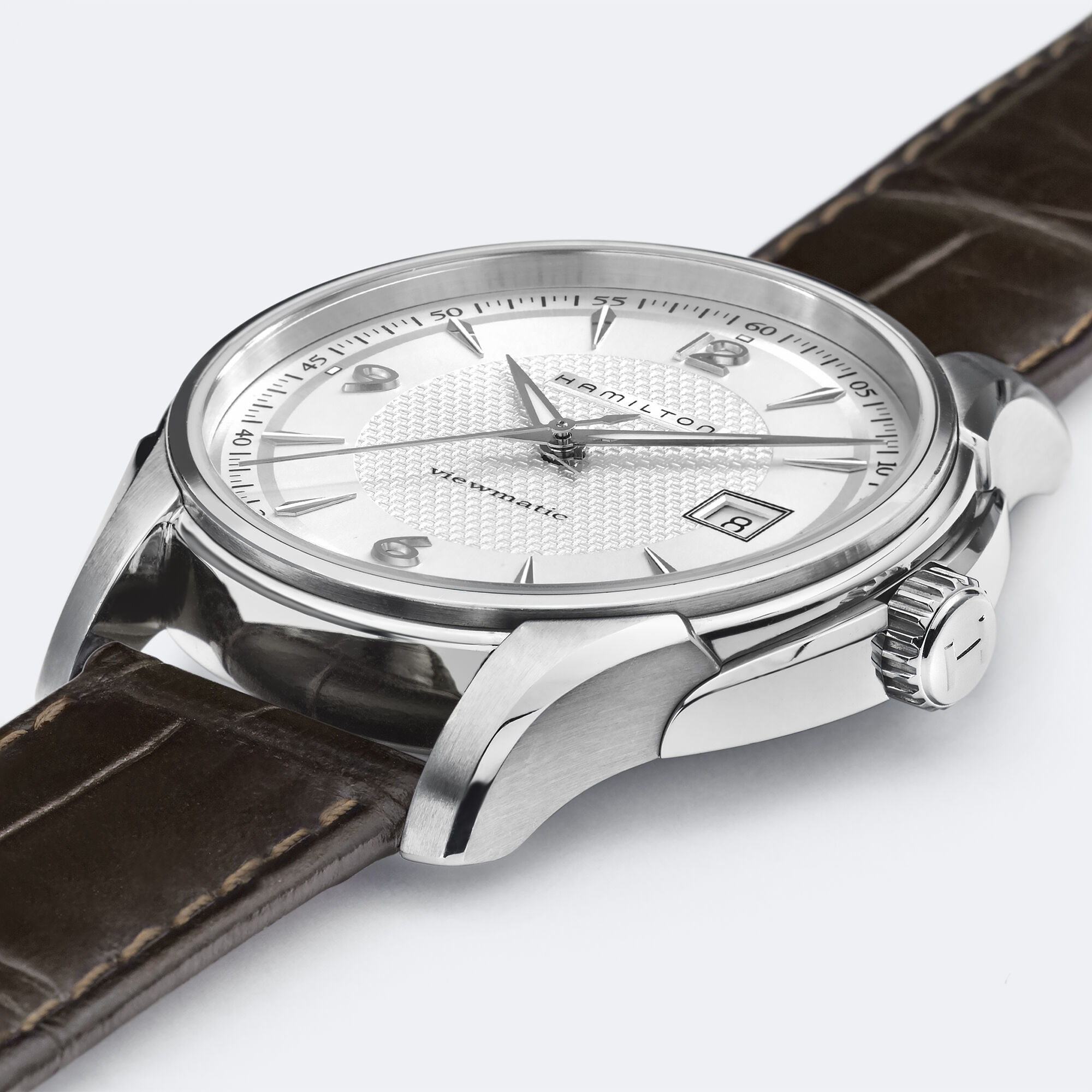 Hamilton Jazzmaster Viewmatic Auto Watch Silver Dial, 40mm