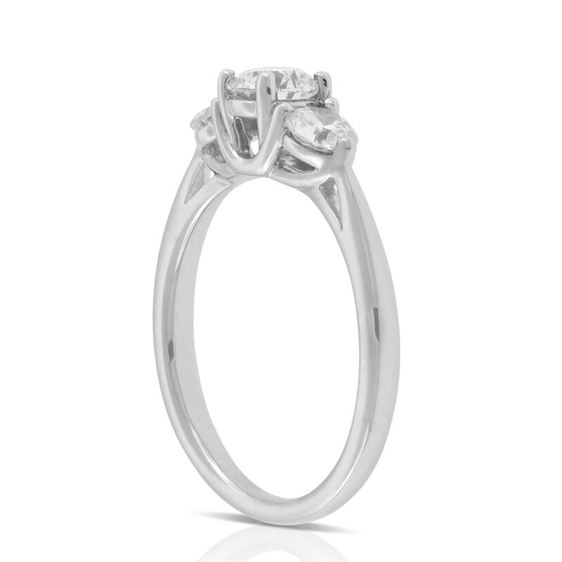 Ikuma Canadian Diamond Engagement 3-Stone Ring 14K image number 2