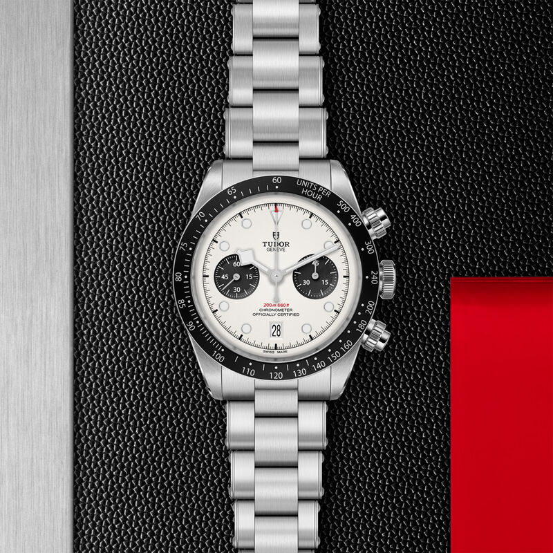 TUDOR Black Bay Chrono White Dial Watch, 41mm image number 2
