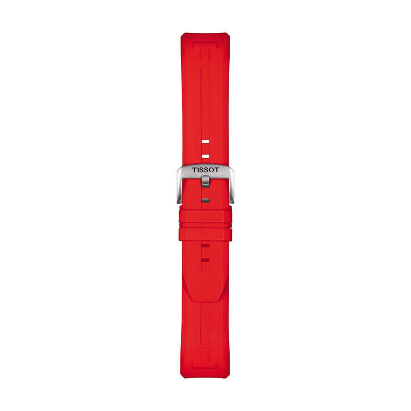 Tissot T-Touch Connect Solar Red Rubber Titanium Watch, 47.5mm image number 10