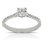 Diamond Engagement Ring 14K