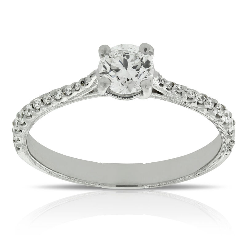 Diamond Engagement Ring 14K image number 0