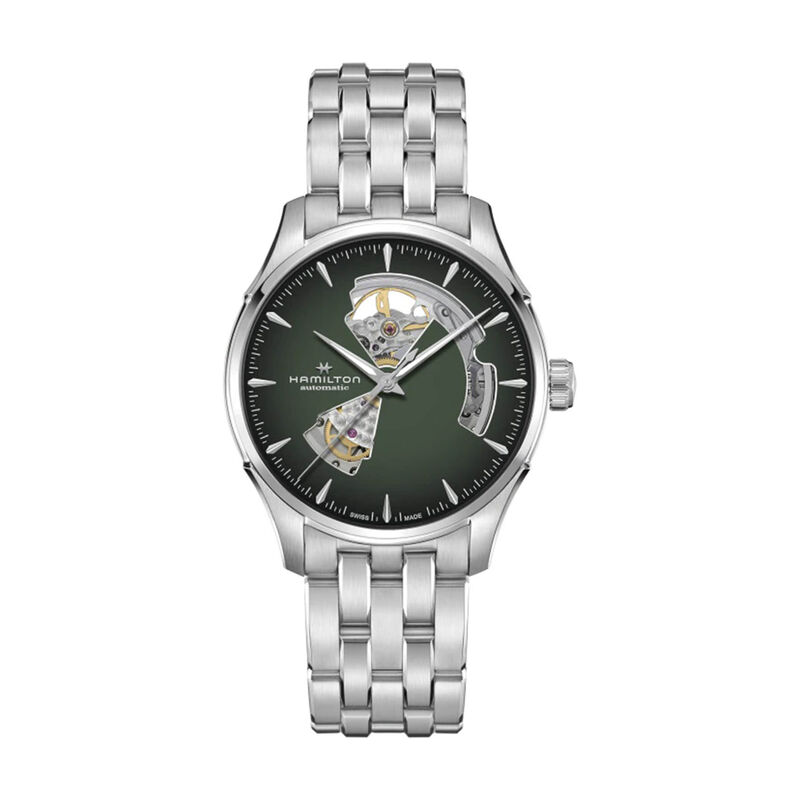 Hamilton Jazzmaster Open Heart Auto Green Dial Watch, 40mm image number 0