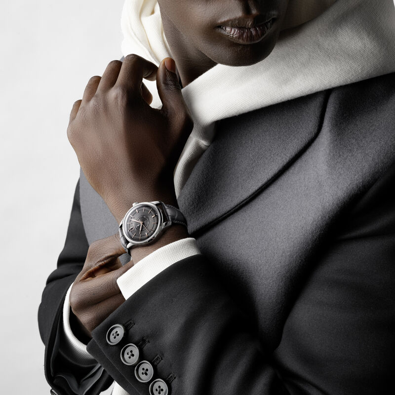 Longines Flagship Heritage Moonphase Silver Dial Watch, 38.5mm image number 4