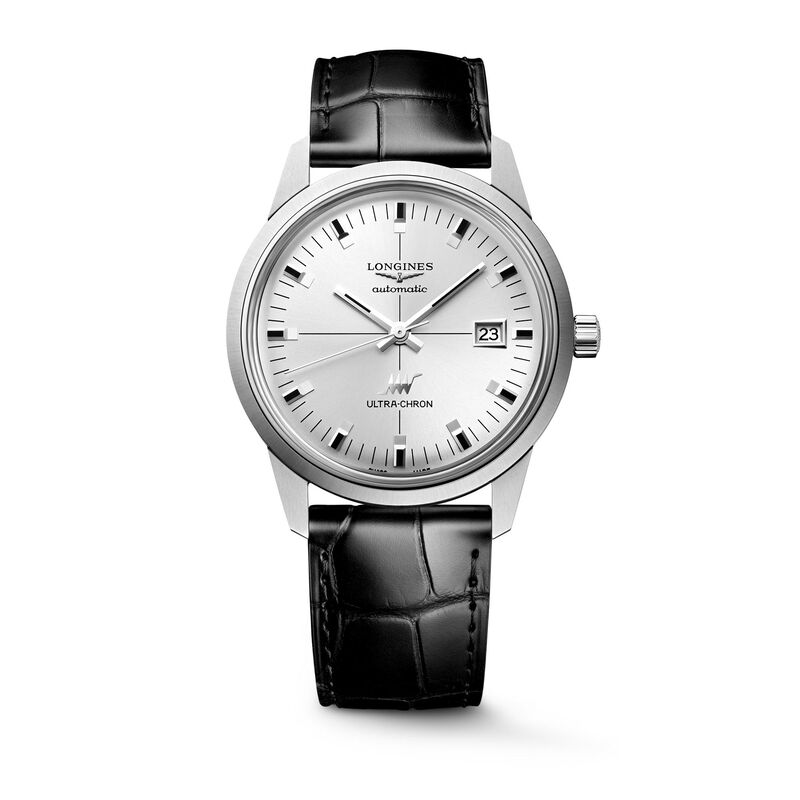 Longines Ultra-Chron Classic Silver Dial Watch, 40mm image number 0