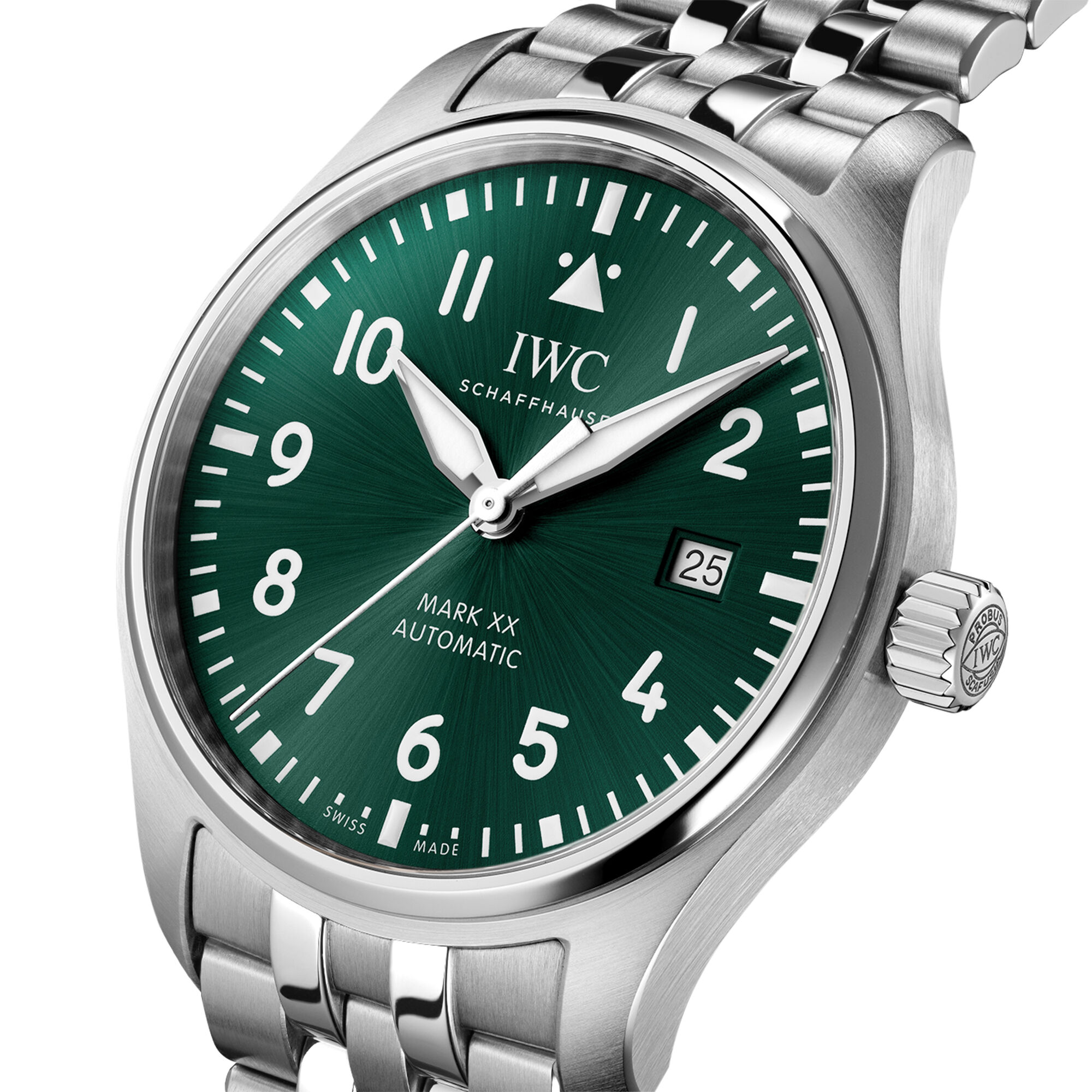 IWC Pilot's Watch Mark XX Green Dial Watch, 40mm