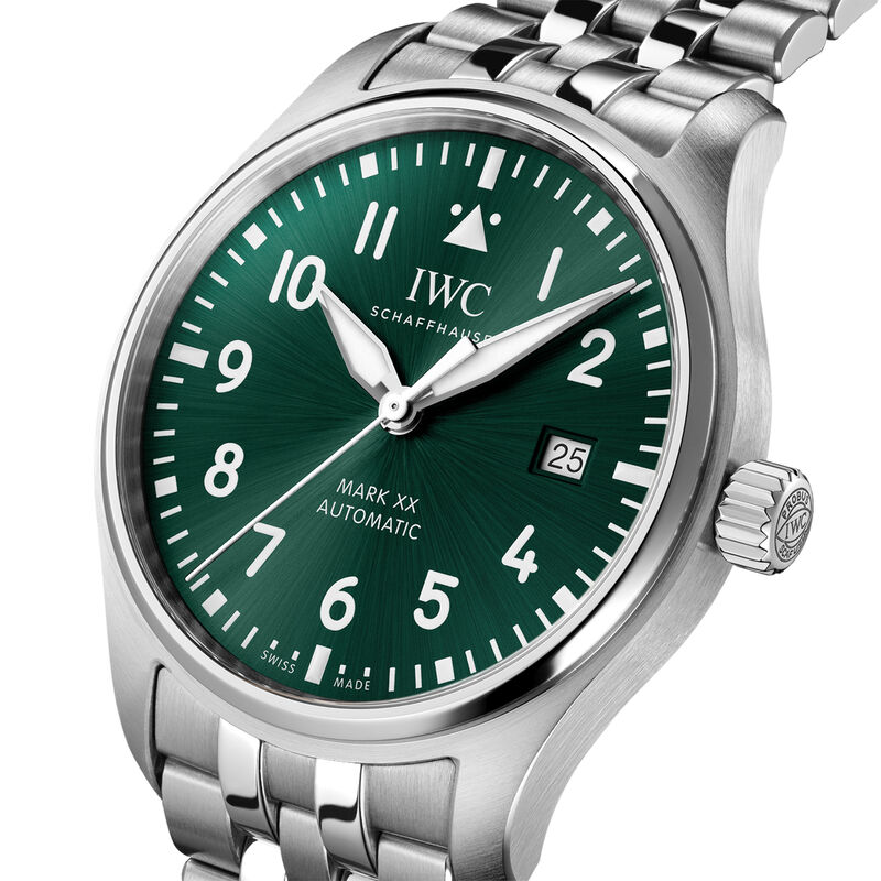 IWC Pilot&rsquo;s Watch Mark XX Green Dial Watch, 40mm image number 3