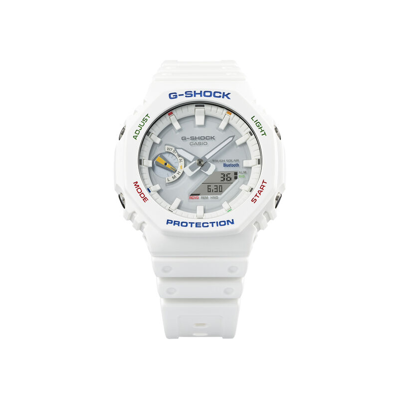 G-Shock 2100 Series White Dial Watch, 45.4mm image number 1