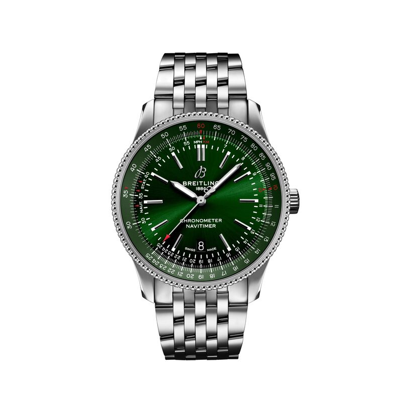 Breitling Navitimer Automatic 41 Green Dial, 41mm image number 0