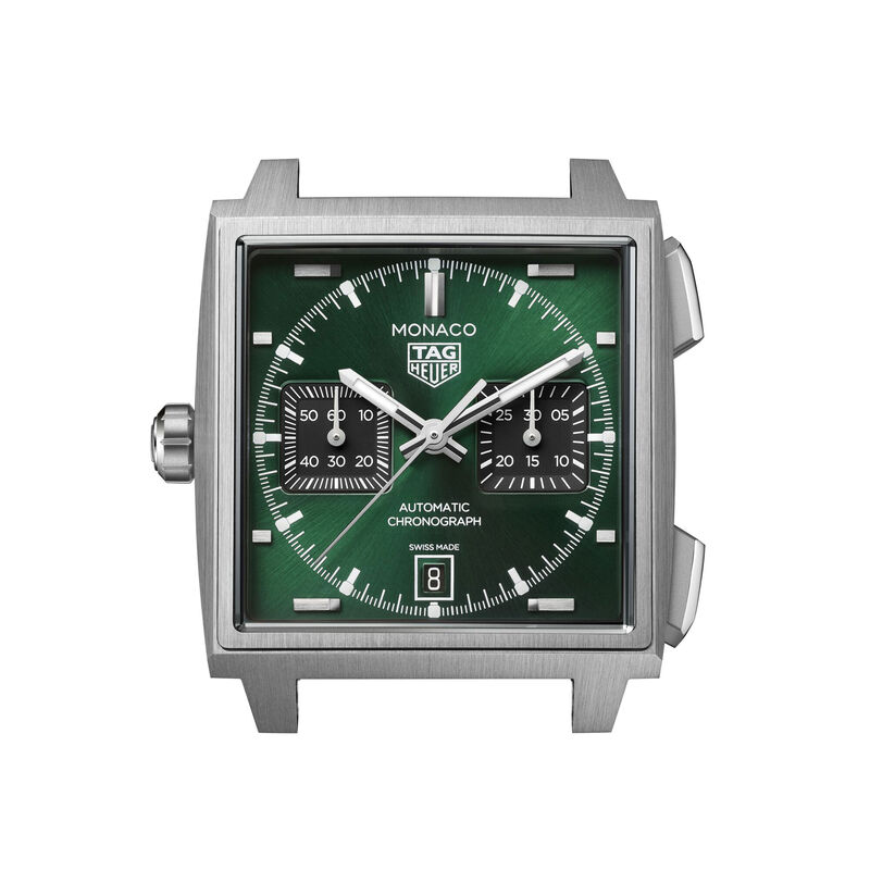 TAG Heuer Monaco Chronograph Green Dial Watch, 39mm image number 3
