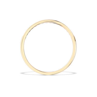 Classic Round Diamond Anniversary Band, 0.14 Carat Total Weight, 14K Yellow Gold