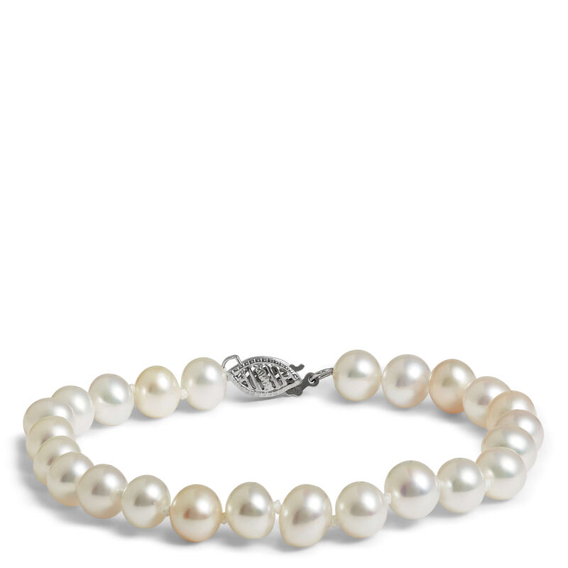 Freshwater Pearl Beaded Bracelet — Hellenic Aesthetic