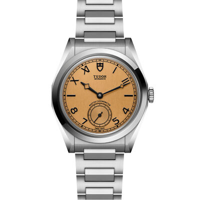 TUDOR Monarch Champagne Dial Watch, 39mm