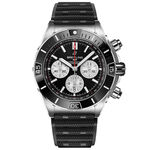 Breitling Super Chronomat B01 44 Black Rubber Watch, 44mm