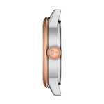 Tissot Classic Dream Lady Rose PVD White Dial Quartz Watch, 28mm
