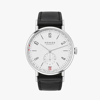 NOMOS Angente 2date White Dial Watch, 37.5mm