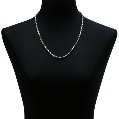 Toscano Link Necklace 14K, 24"