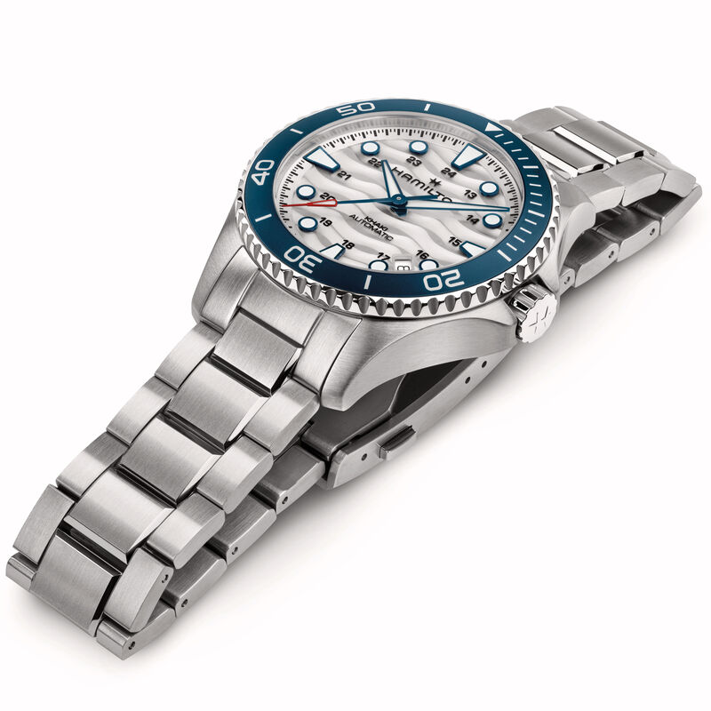 Hamilton Khaki Navy Scuba Auto White Dial Watch, 40mm image number 3