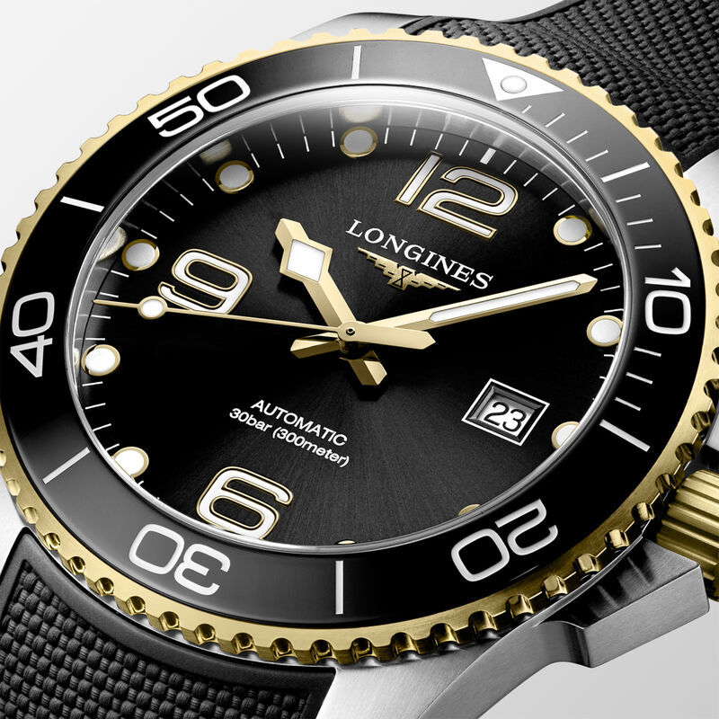 Longines HydroConquest Black Dial Watch, 43mm image number 3