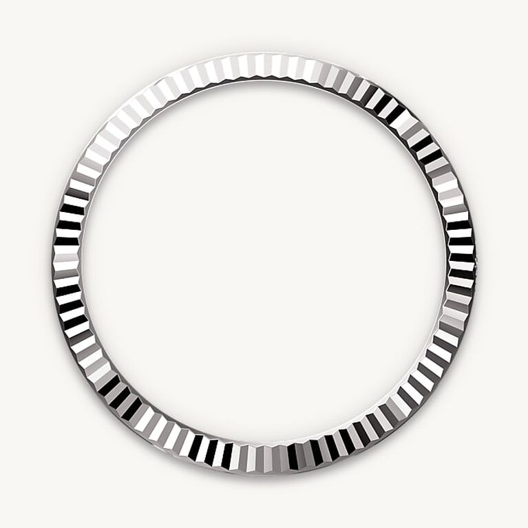 rolex day-date in 18 ct white gold, m228239-0033 - fluted bezel - ben bridge