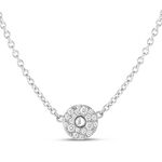 Roberto Coin Pois Moi Luna Diamond Necklace 18K