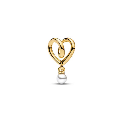 Pandora Wrapped Heart Charm