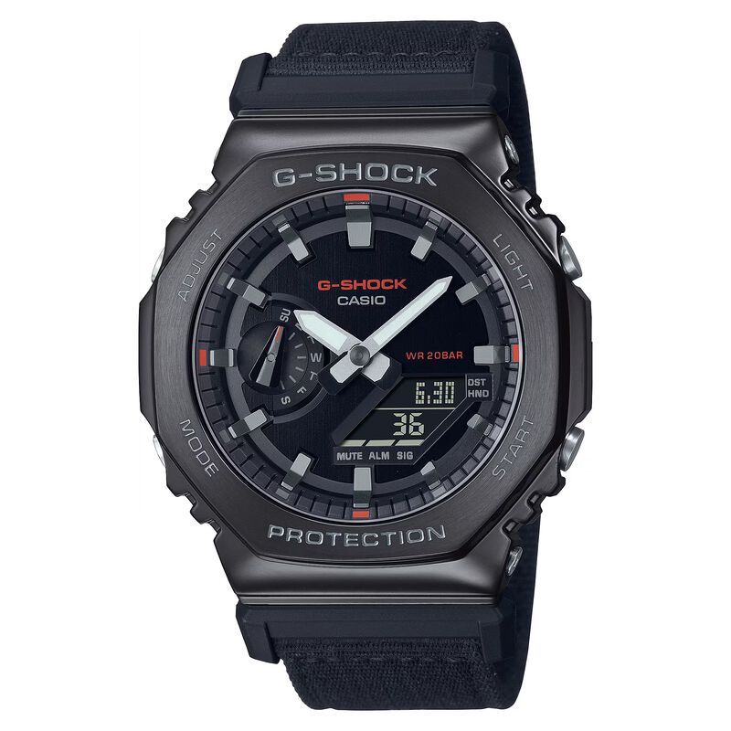 G-Shock GM2100CB-1A Utility Metal Coll Black Dial, 44.4mm image number 0