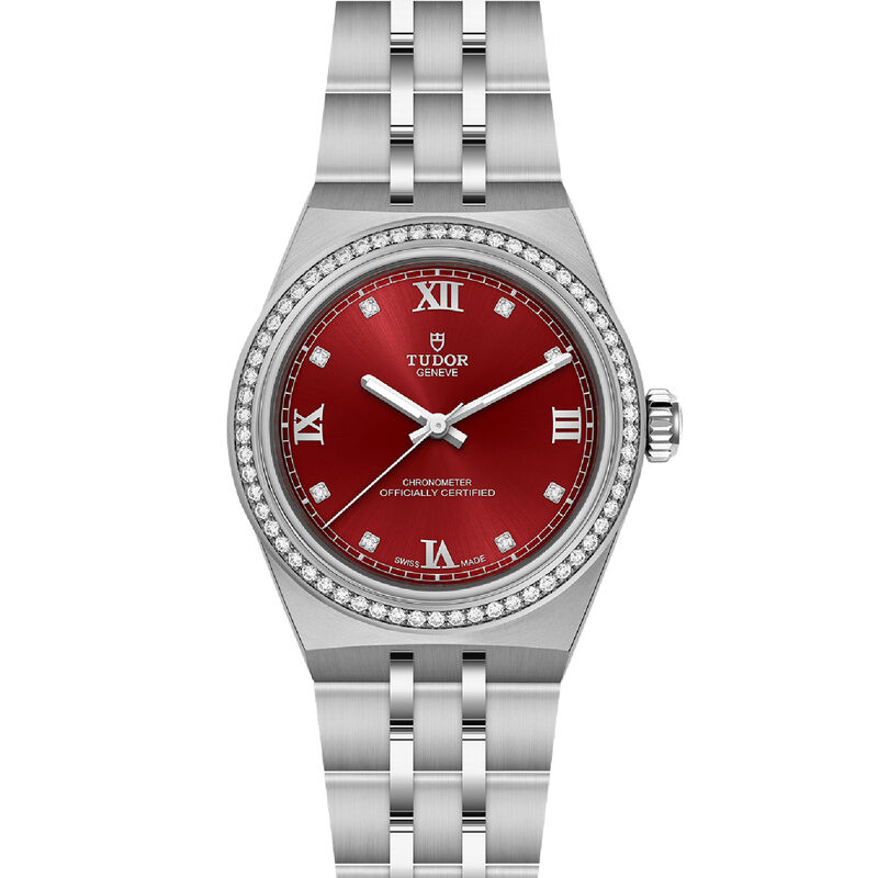 TUDOR Royal Red Dial Watch, 30mm image number 1