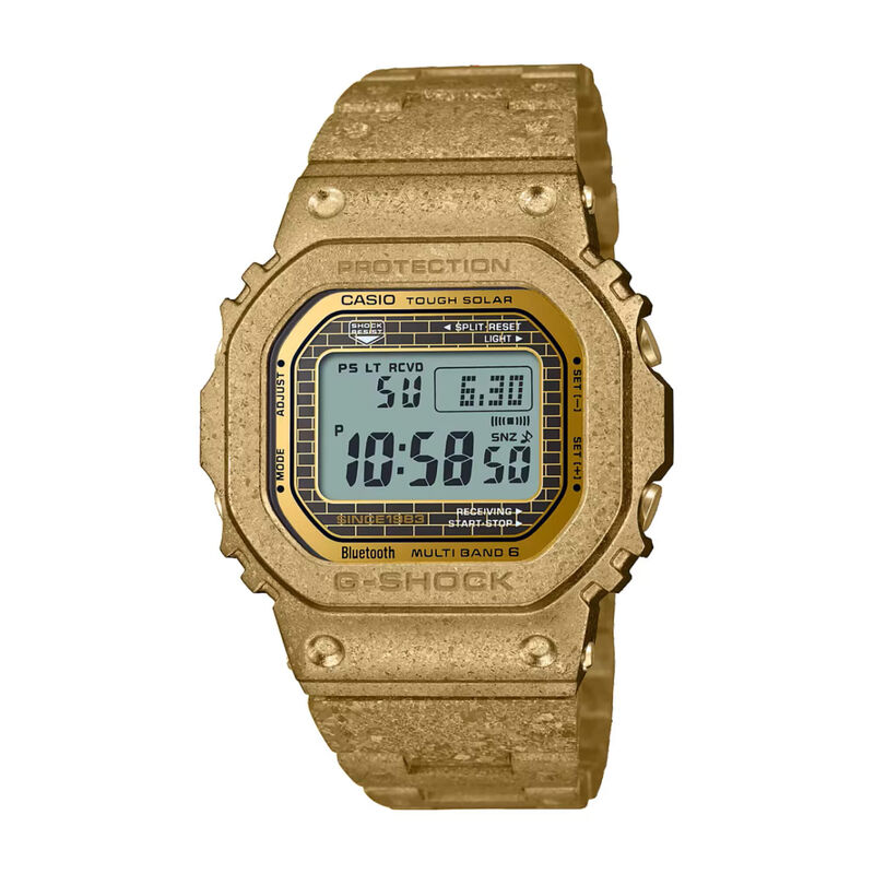G-Shock Full Metal Watch Digital Dial Gold-Tone Steel Bracelet, 49.3mm image number 0