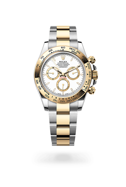 rolex cosmograph daytona in yellow rolesor - combination of oystersteel and yellow gold, m126503-0001 - ben bridge
