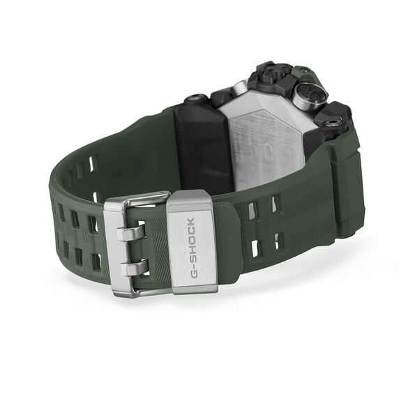 G-Shock Master of G-Land Mudmaster Watch Black Dial Green Resin Strap, 58.7mm