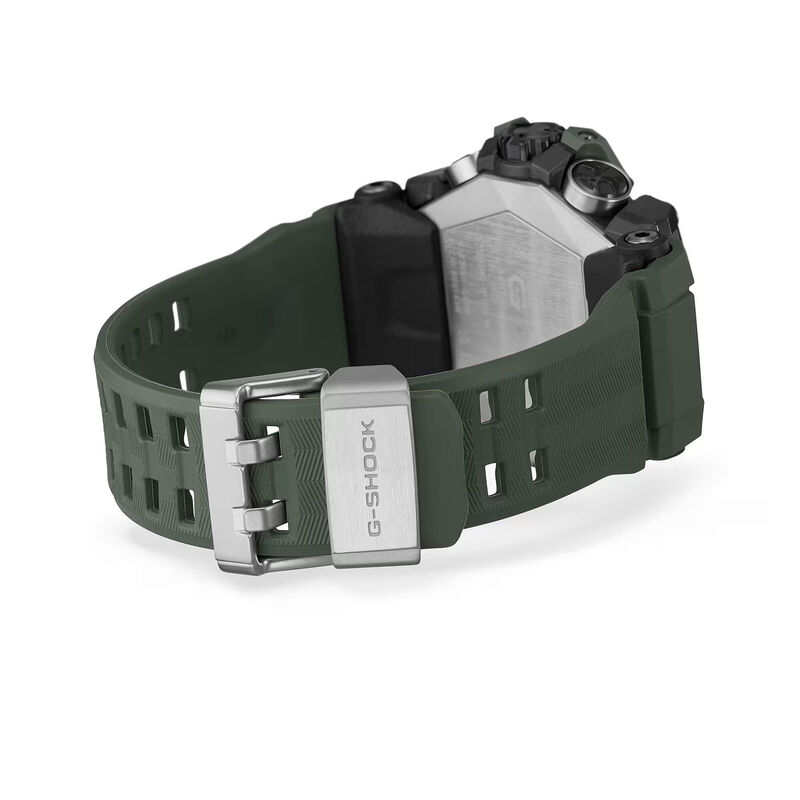 G-Shock Master of G-Land Mudmaster Watch Black Dial Green Resin Strap, 58.7mm image number 1