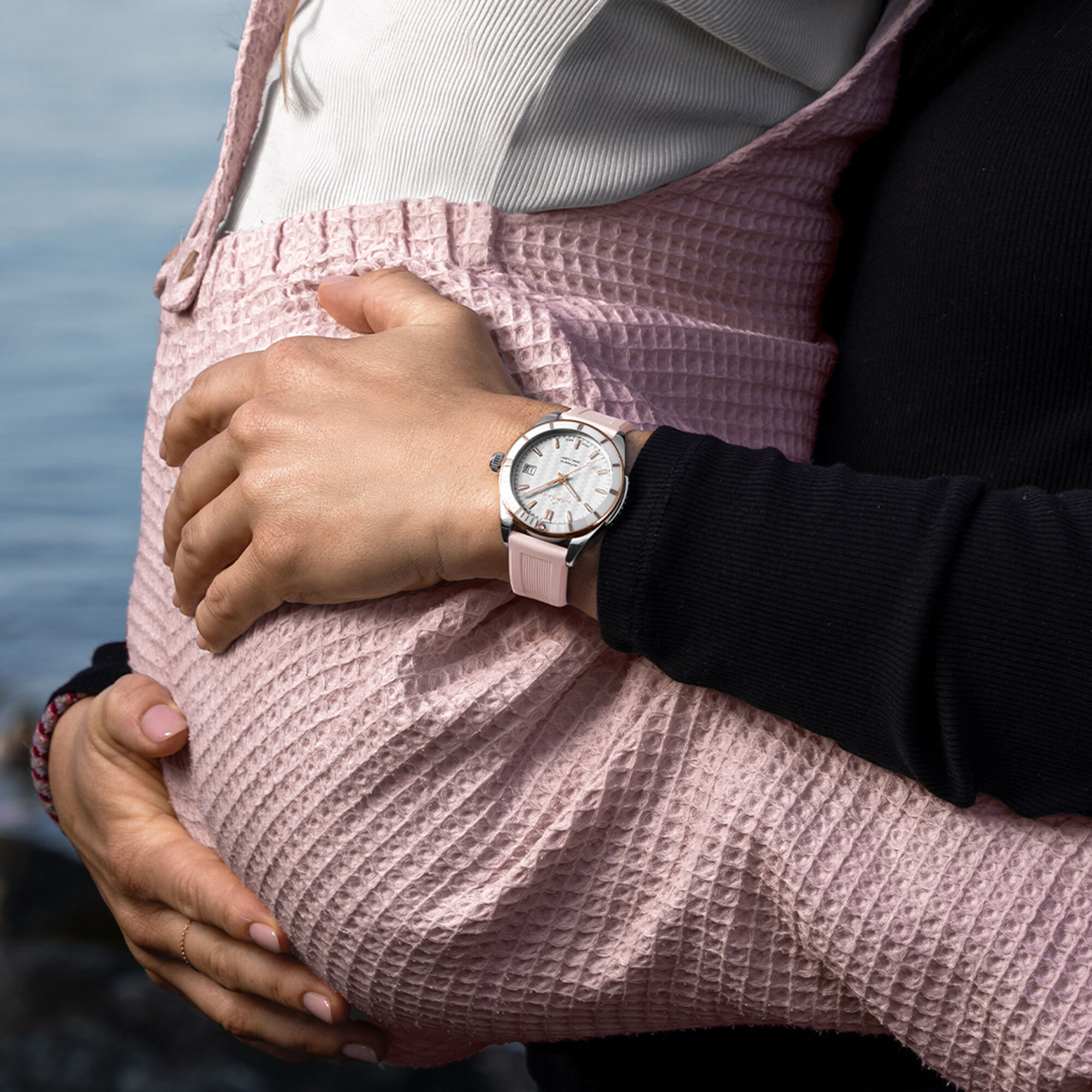 NORQAIN Adventure Sport White Dial Watch, 37mm