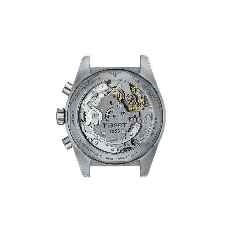 TISSOT PR516 Mechanical Chronograph Black Dial Watch, 41mm image number 2