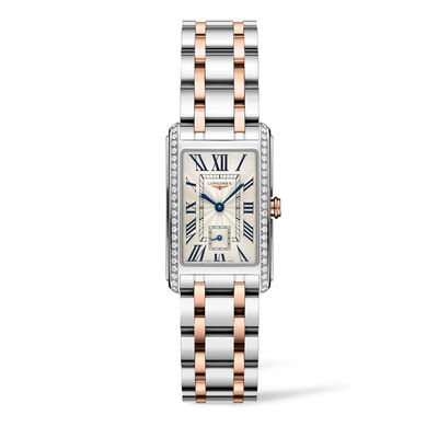 Longines Dolcevita Silver Dial Watch, 23.3mm x 37mm