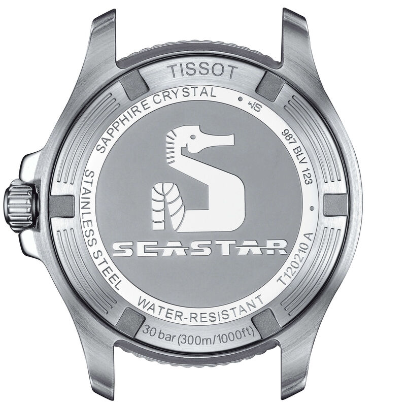 Tissot Seastar 1000 White Steel Quartz Watch, 36mm image number 3