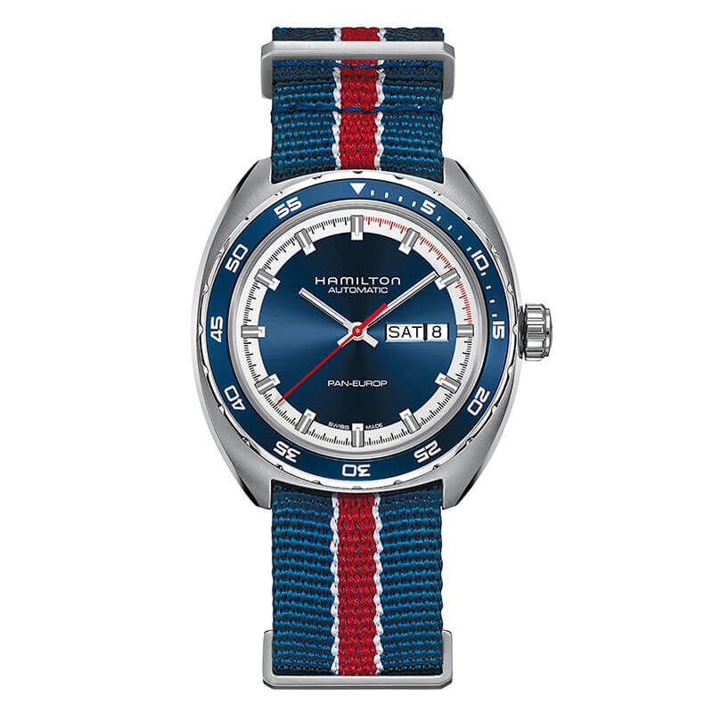 Hamilton Pan Europ Day Date Auto Watch, 42mm image number 1