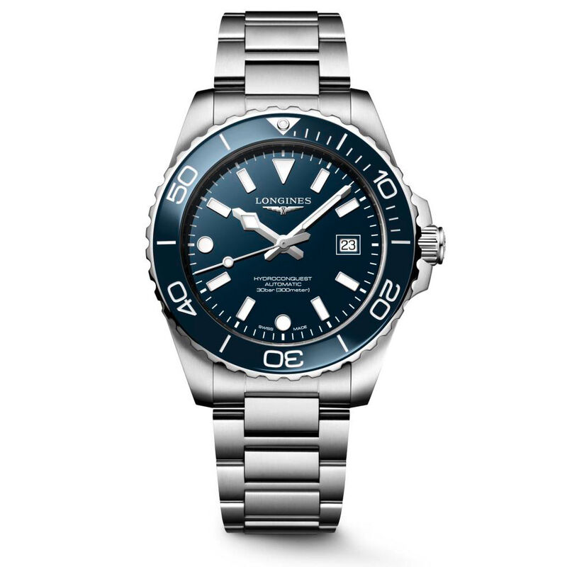 Longines Hydroconquest Blue Dial Watch, 42mm image number 0