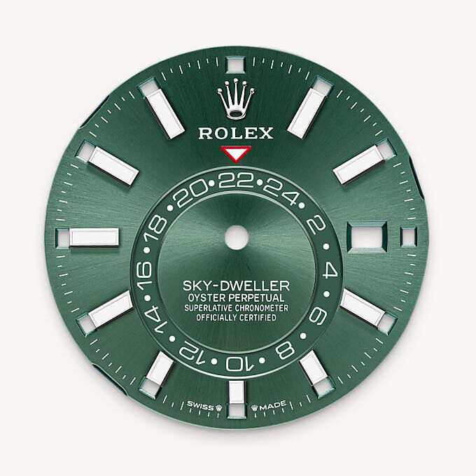 Rolex Sky-Dweller White Rolesor - combination of Oystersteel and