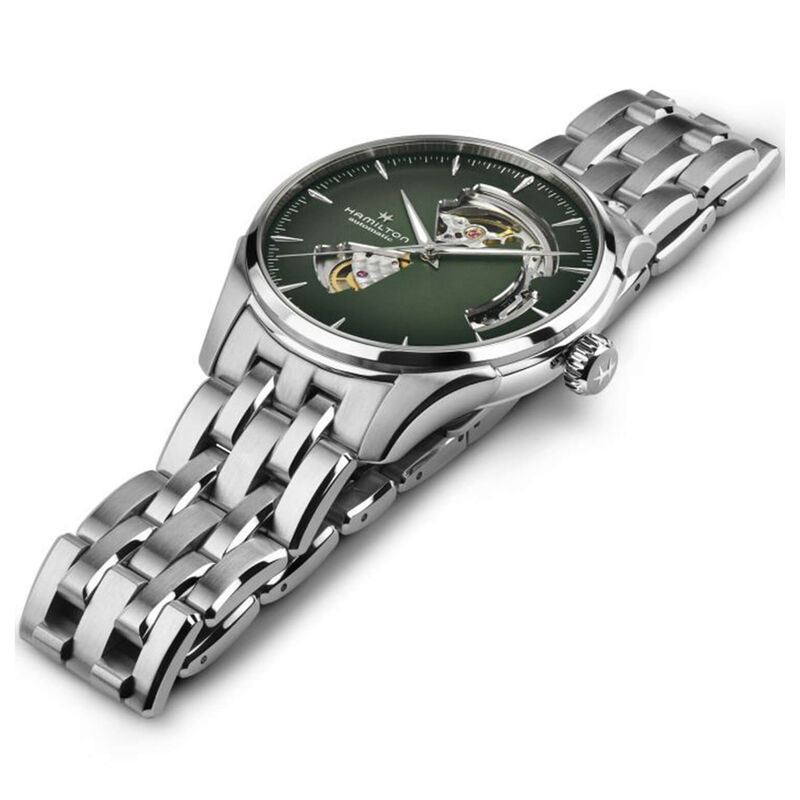 Hamilton Jazzmaster Open Heart Auto Green Dial Watch, 40mm image number 1