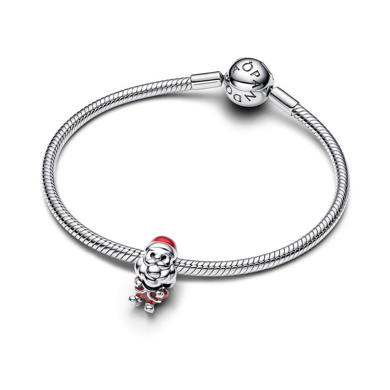Pandora Playful Santa Charm image number 2