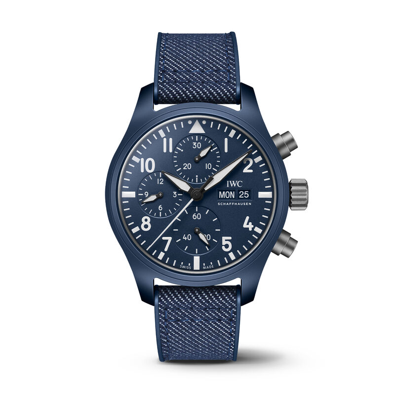 IWC Pilot's Watch Chronograph 41 TOP GUN Oceana Blue Dial Watch, 41.9mm image number 0